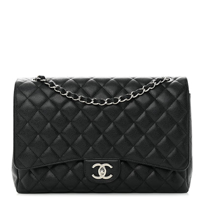 Chanel Caviar Quilted Maxi Double Flap Black 1 of 19