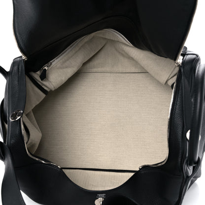 Hermes Taurillon Clemence Lindy 45 Black 5 of 11