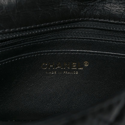 Chanel Aged Calfskin Quilted 2.55 Reissue Mini Flap Black 5 of 7