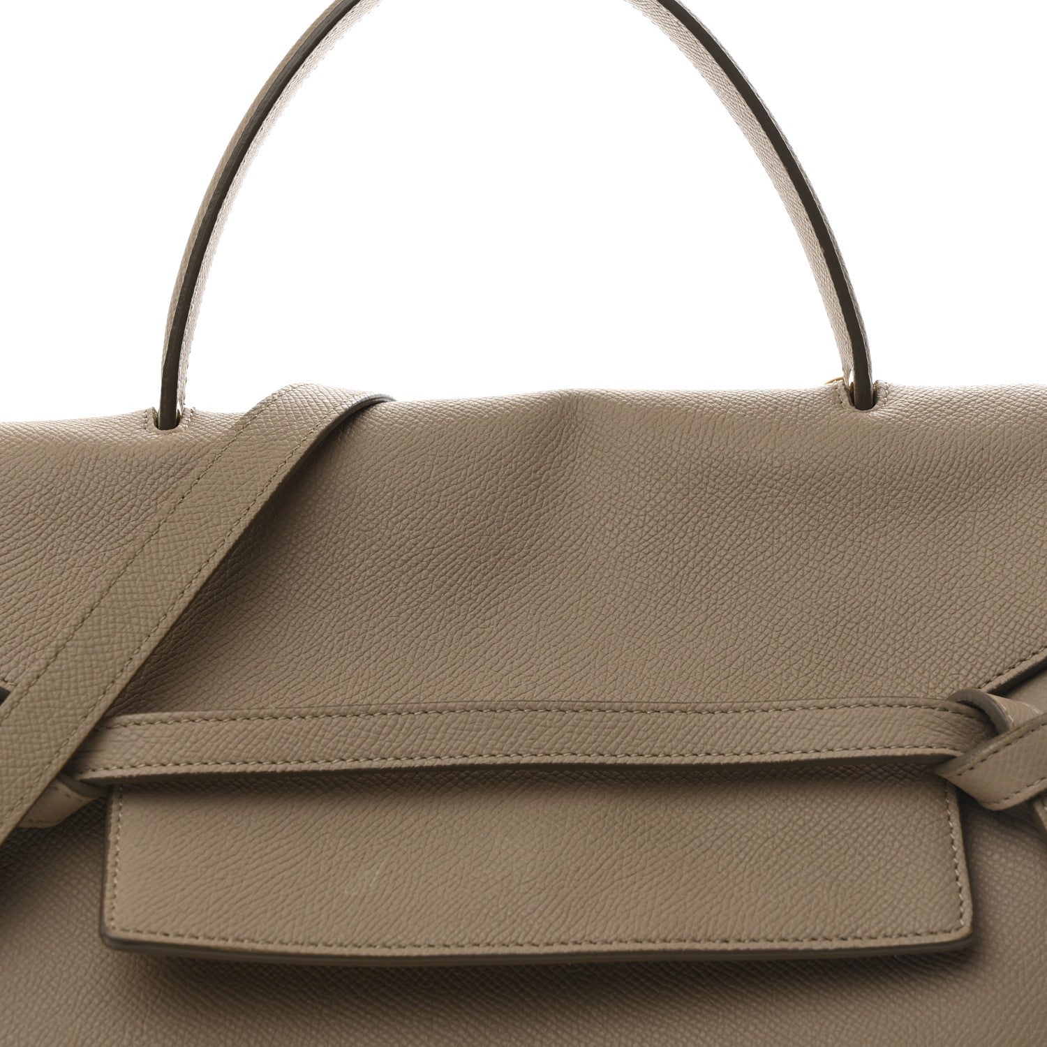 Celine Grained Calfskin Mini Belt Bag Light Taupe 8 of 13