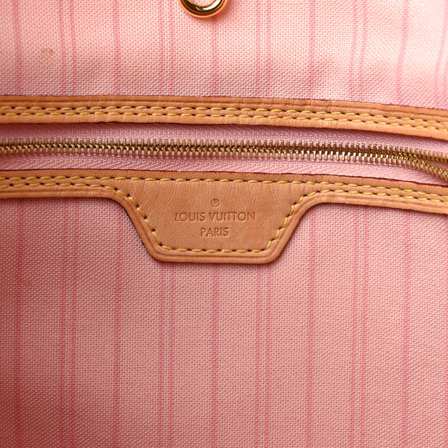 Damier Azur Delightful MM Rose Ballerine
