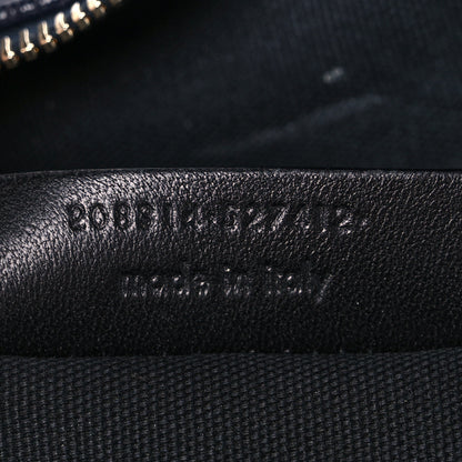 Saint Laurent Pebbled Lambskin Medium Easy Sac Black 7 of 17