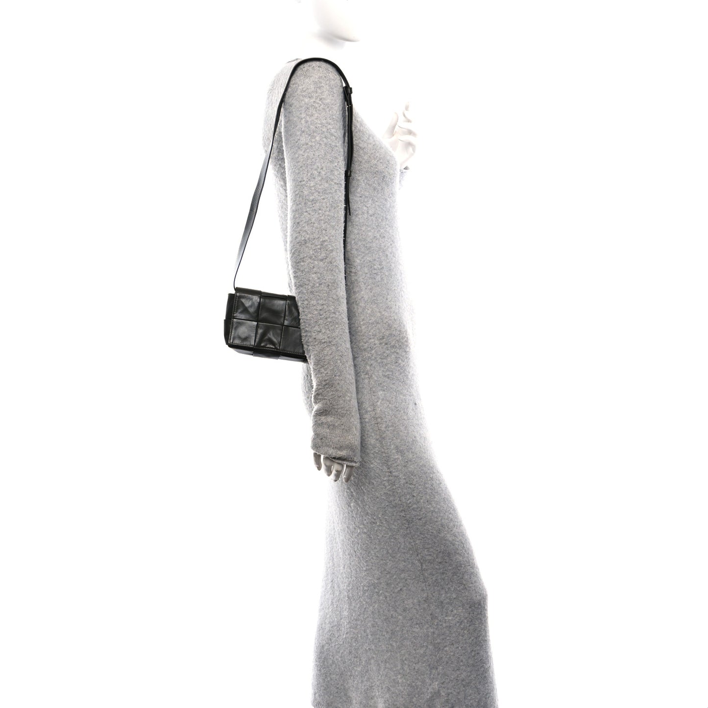 Paper Calfskin Intreccio Cassette Belt Bag Camping