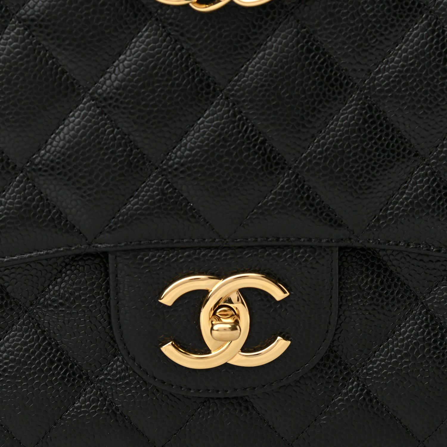 Chanel Caviar Quilted Maxi Double Flap Black 10 of 10