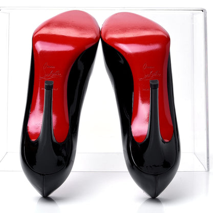 Christian Louboutin Patent Simple 100 Pumps 39 Black 7 of 8