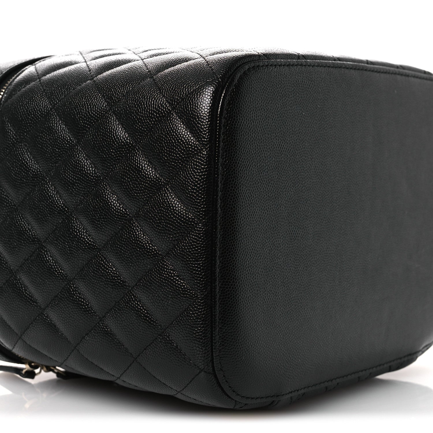 Chanel Caviar Quilted Large Vanity Pouch Black 4 of 12