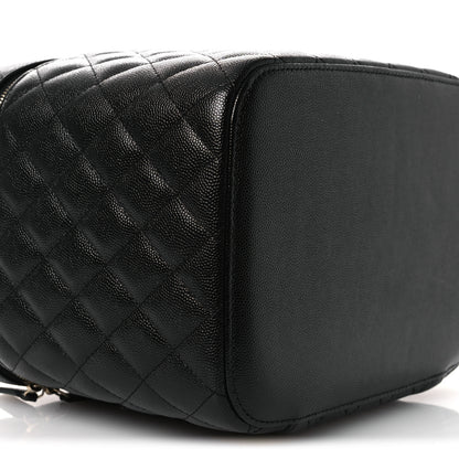 Chanel Caviar Quilted Large Vanity Pouch Black 4 of 12