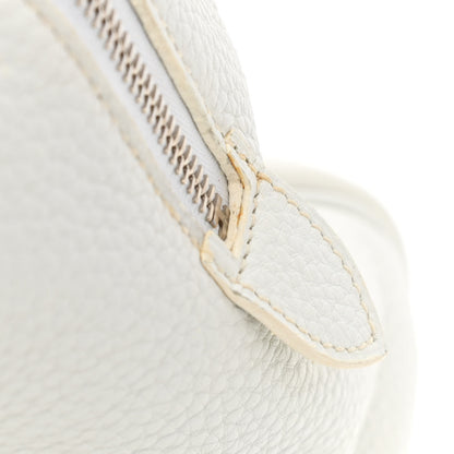 Hermes Taurillon Clemence Victoria II 35 White 12 of 14