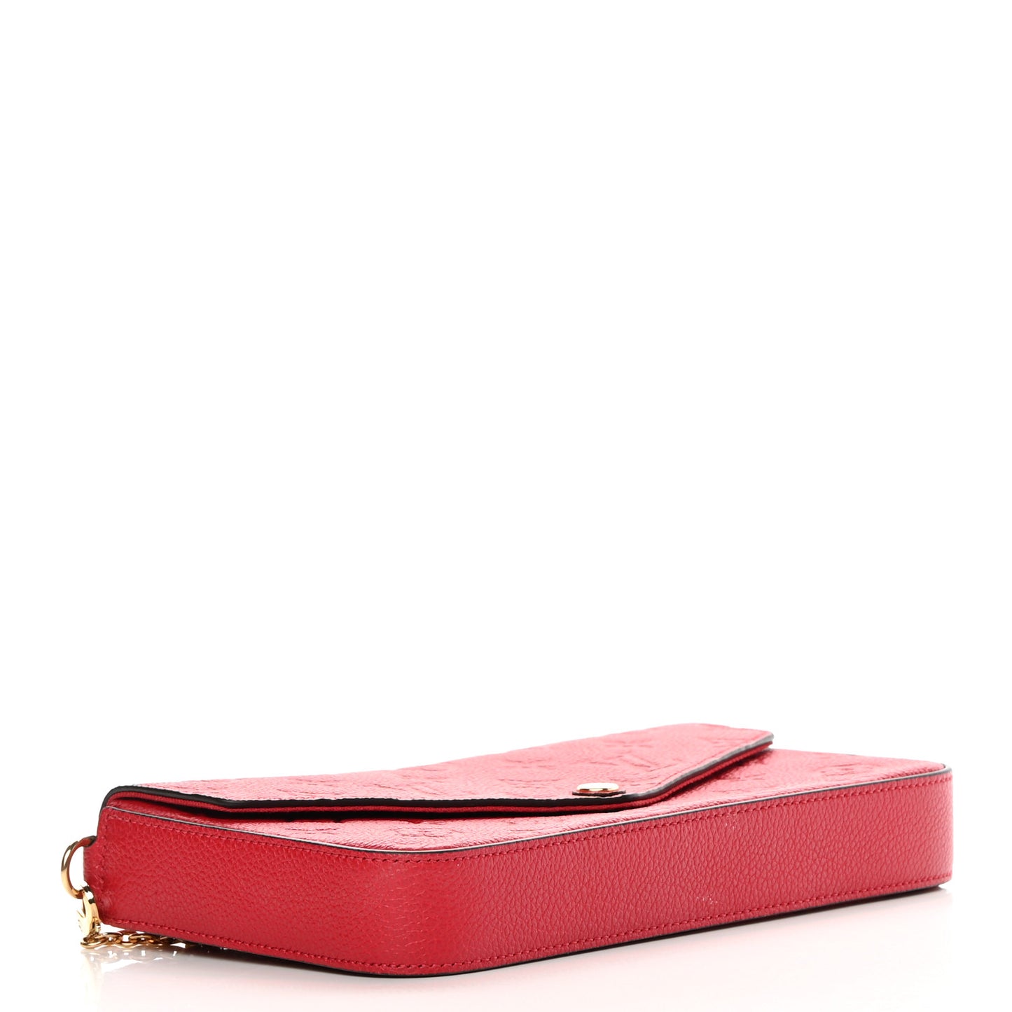 Empreinte Pochette Felicie Chain Wallet Scarlet