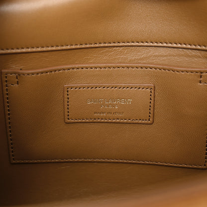 Saint Laurent Suede Medium Classic Monogram Kate Tassel Satchel Light Ochre 6 of 14