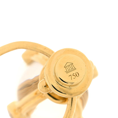 Temple St. Clair 18K Yellow Gold Diamond Rock Crystal S Classic Amulet Pendant 3 of 3