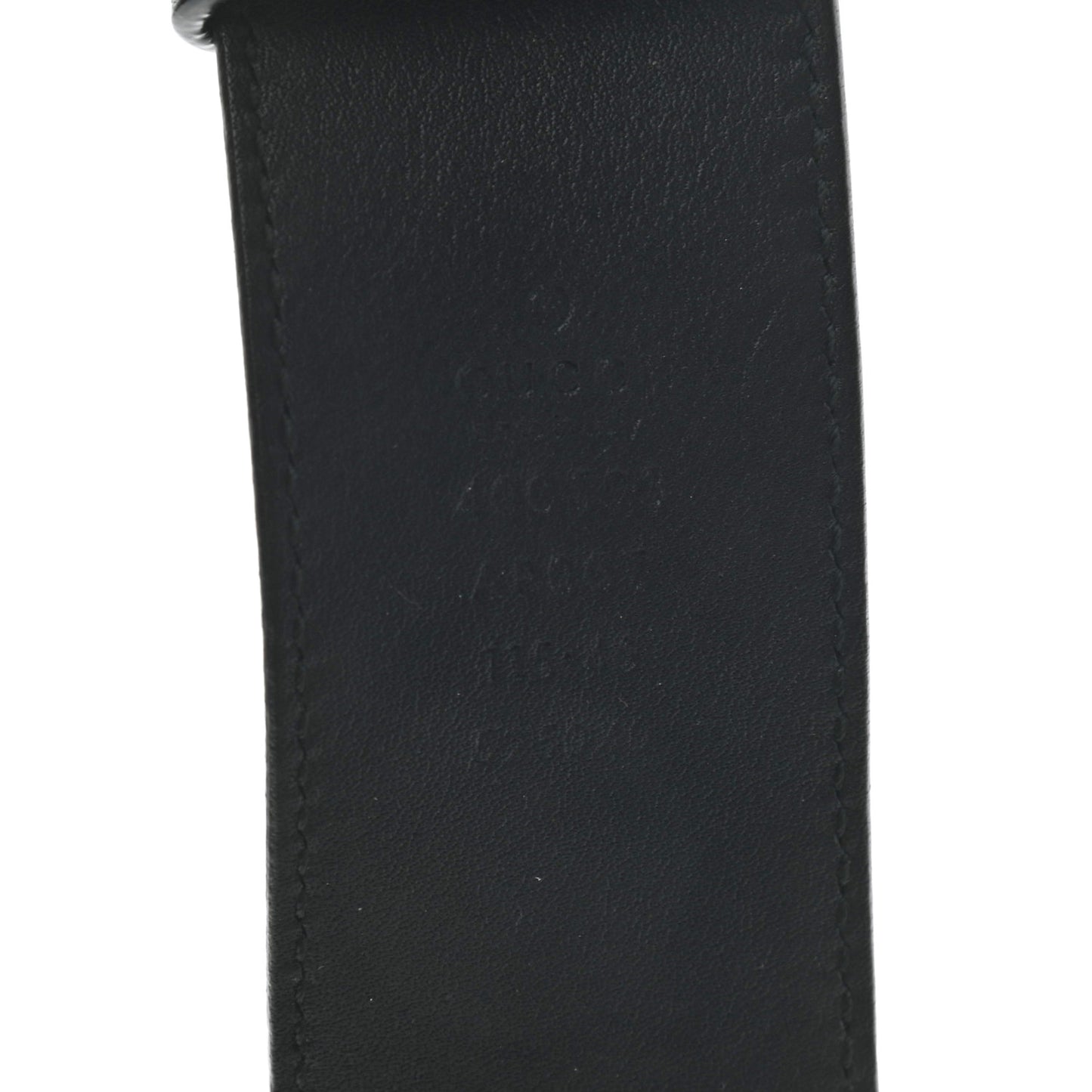 Calfskin Double G 40mm Belt 115 46 Black
