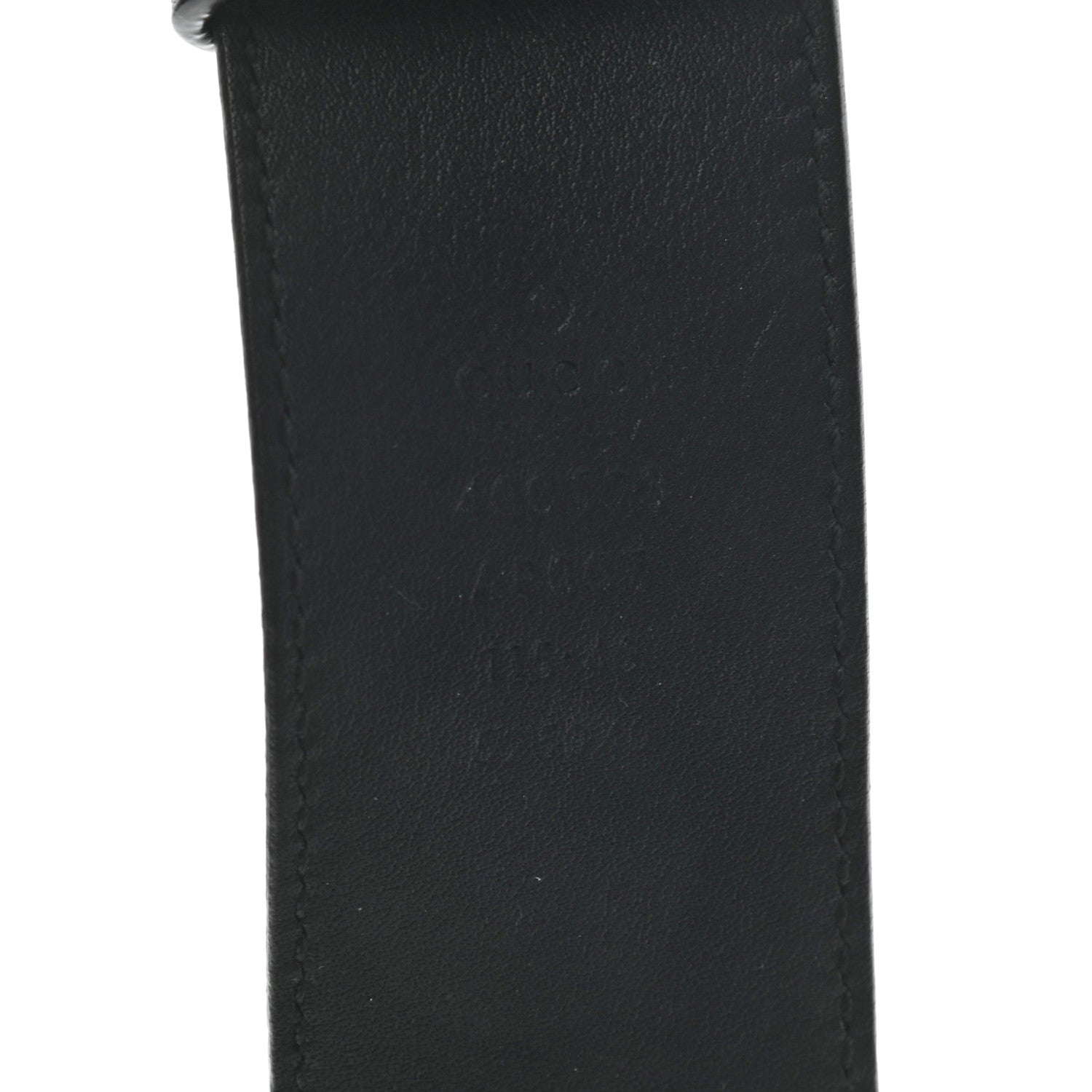 Gucci Calfskin Double G 40mm Belt 115 46 Black 3 of 5