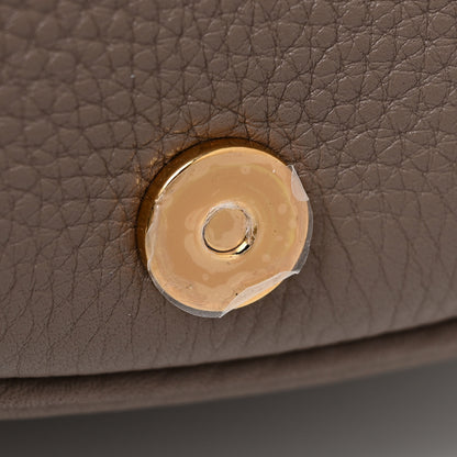 Christian Dior Grained Calfskin Medium Bobby Flap Taupe 10 of 11