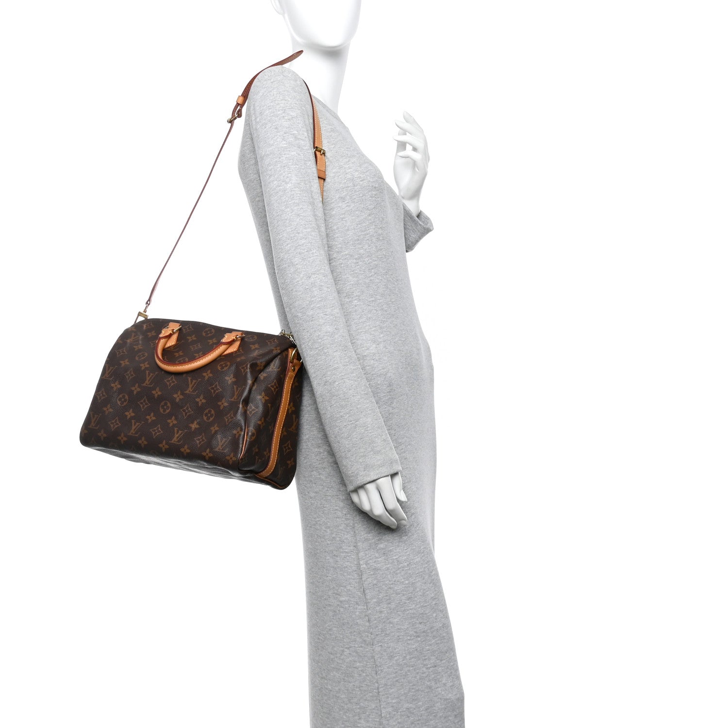 Louis Vuitton Monogram Speedy Bandouliere 30 2 of 10