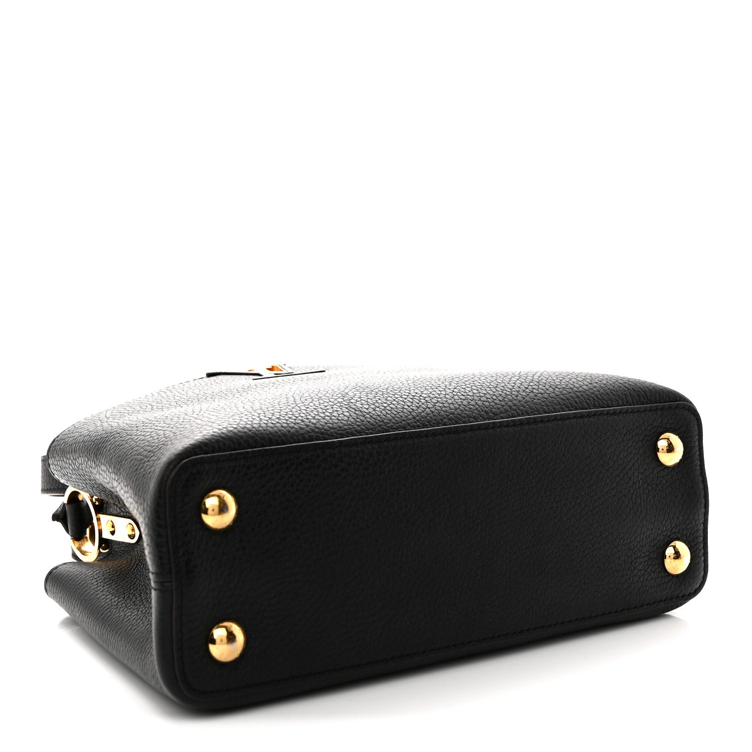 Louis Vuitton Taurillon Capucines BB Black 4 of 10
