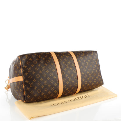 Louis Vuitton Monogram Keepall Bandouliere 55 4 of 8
