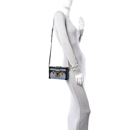 Louis Vuitton Epi Petite Malle Denim Light 2 of 18