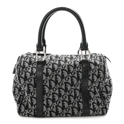 Christian Dior Monogram Boston Black 1 of 10
