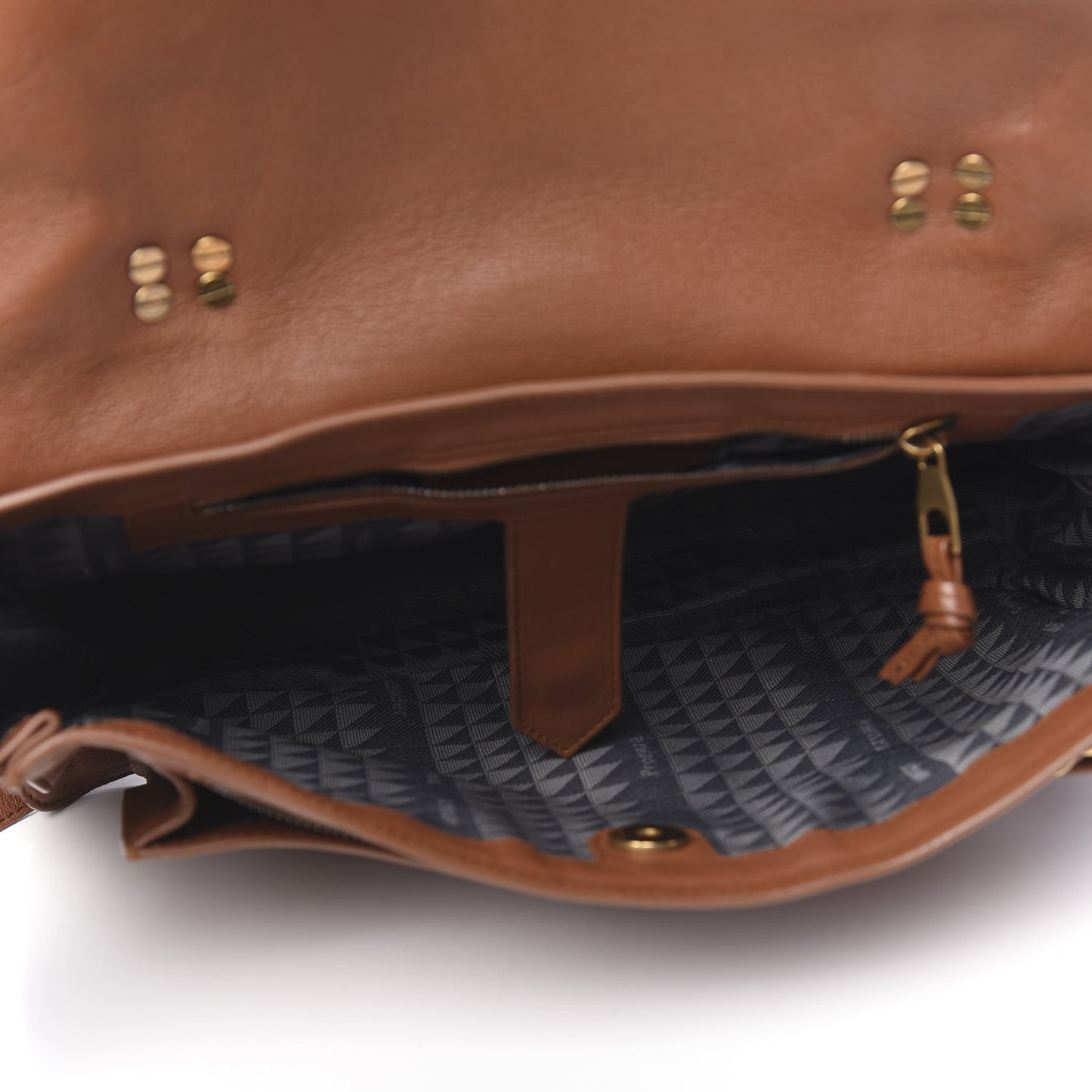 Lambskin Medium PS1 Satchel Saddle