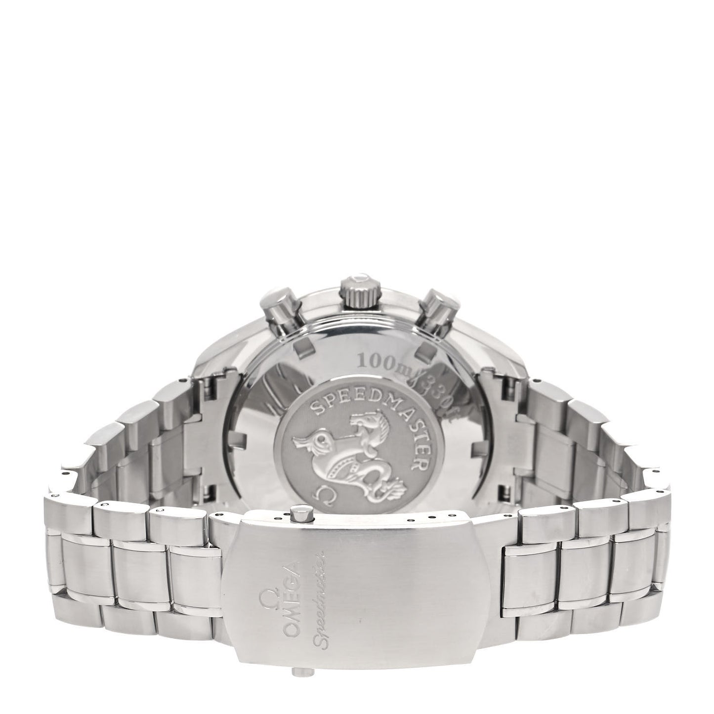 Stainless Steel 40mm Speedmaster Date Chronograph Automatic Watch 323.10.40.40.02.001