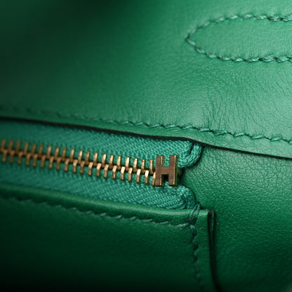 Hermes Swift Birkin 25 Vert Vertigo 13 of 13