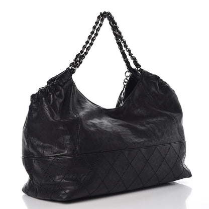 Chanel Calfskin Baby Coco Cabas Black 3 of 7