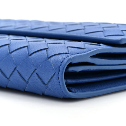 Bottega Veneta Nappa Intrecciato Continental Flap Wallet Bluette 12 of 18