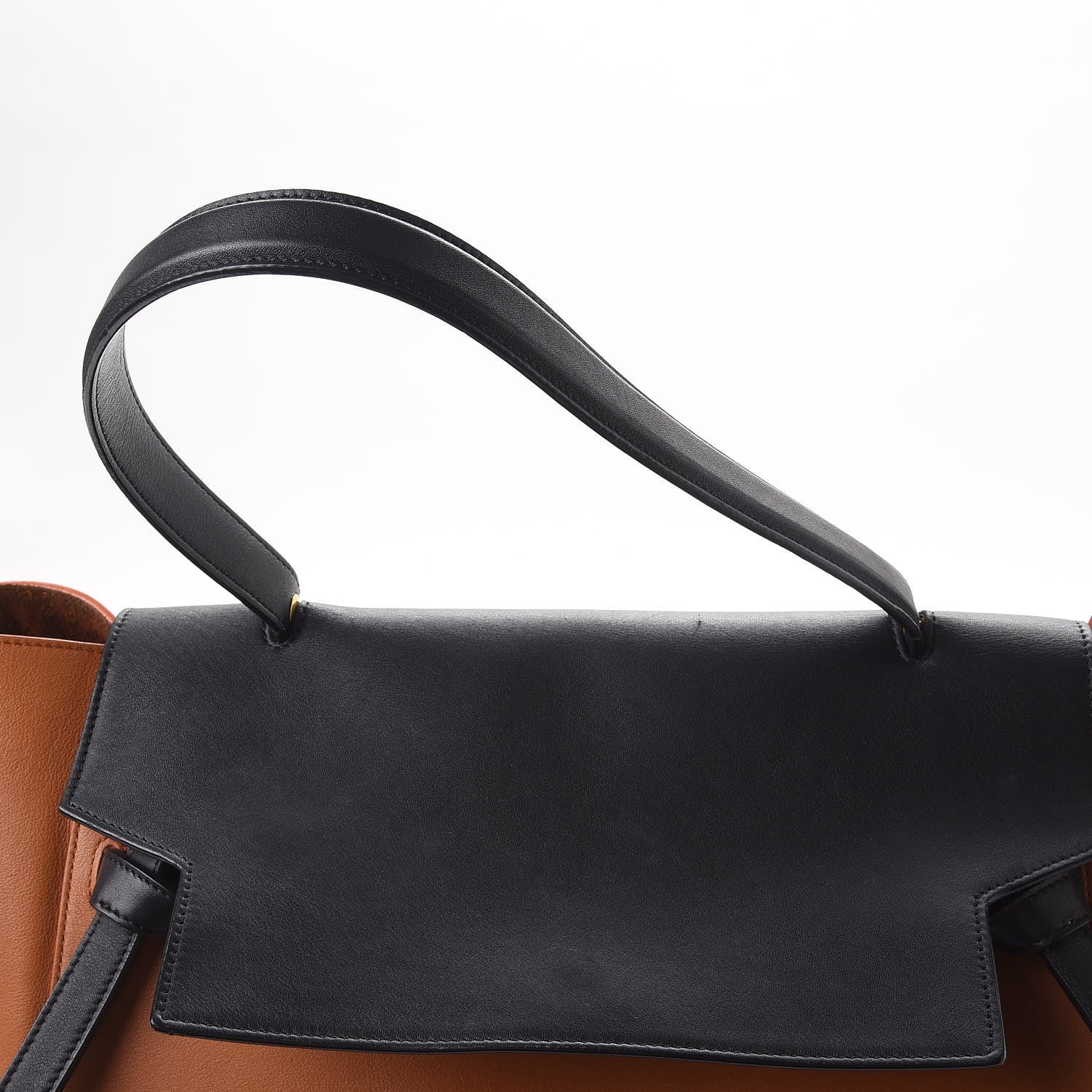 Celine Smooth Calfskin Large Bi-Color Belt Bag Light Copper 11 of 18