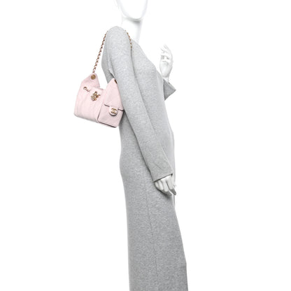 Chanel Caviar Quilted Mini Chanel 25 Handbag Light Pink 2 of 10