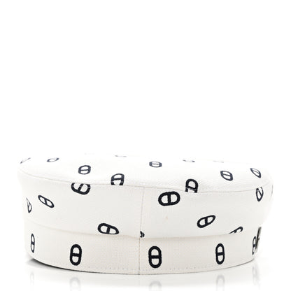 Hermes Canvas Womens Vauban Chaine d'Ancre Cap 57 Blanc Casse 6 of 9