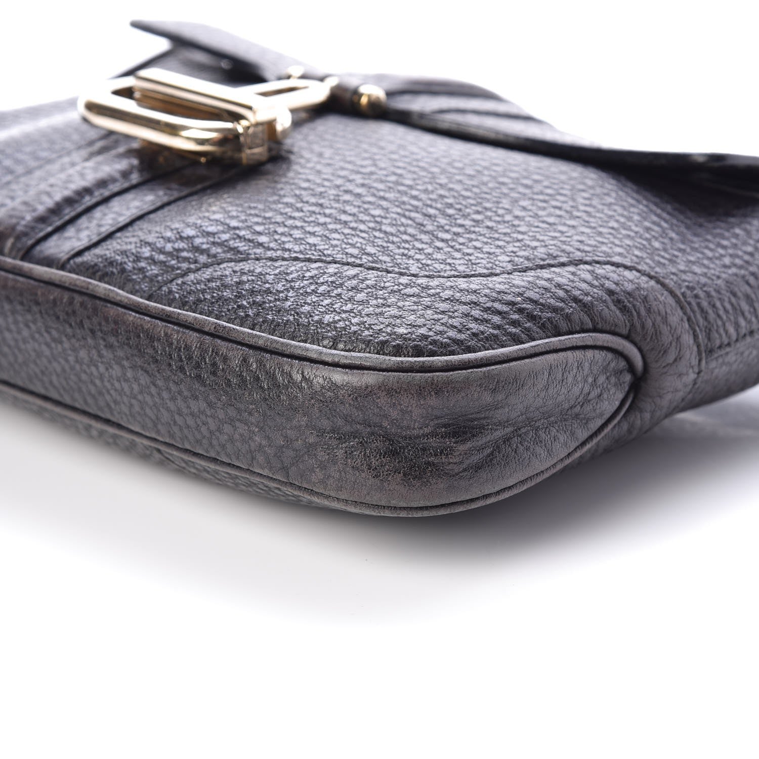 Gucci Calfskin Black Shoulder Bag Black 9 of 10