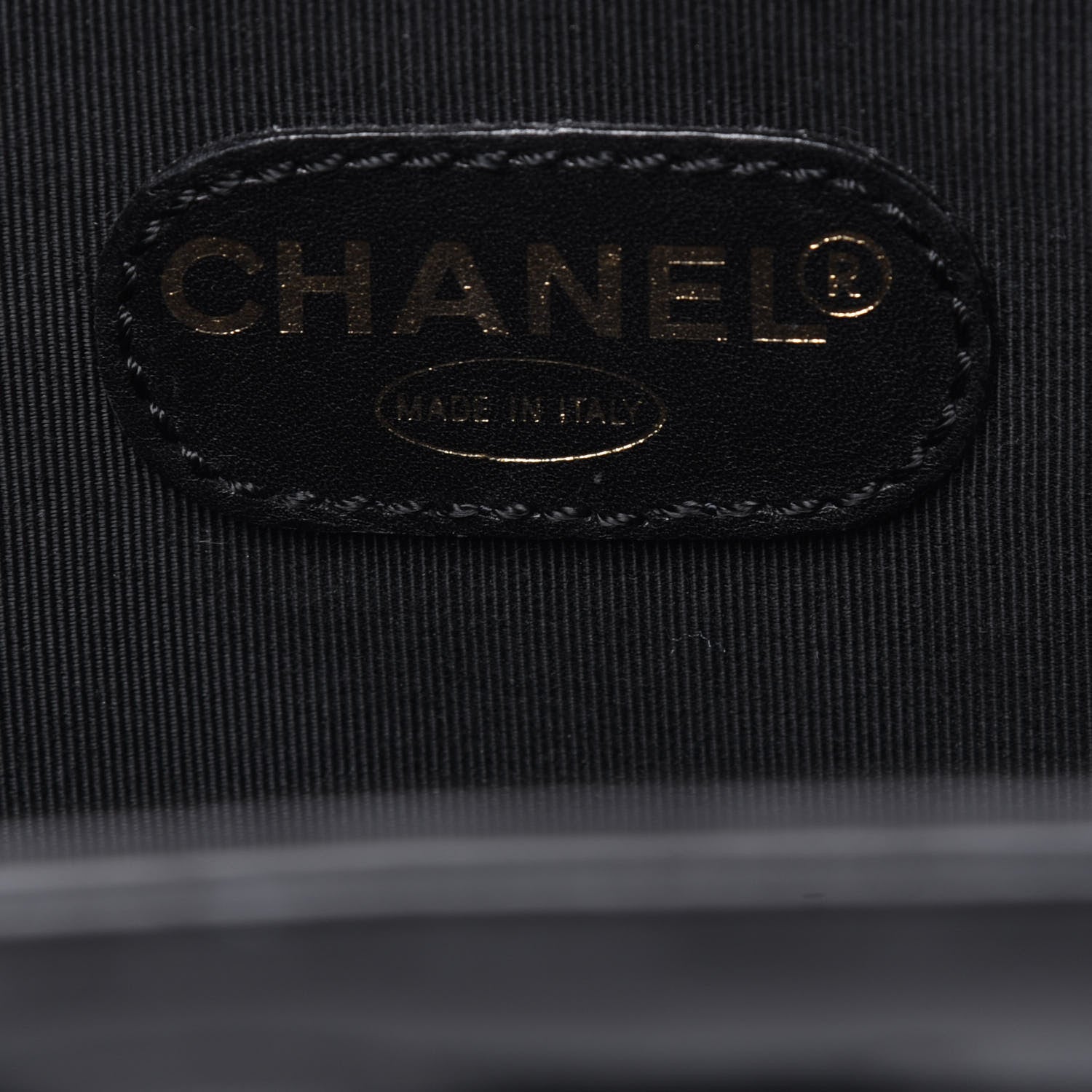 Chanel Patent Logo Tote Black 6 of 17