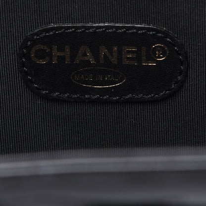 Chanel Patent Logo Tote Black 6 of 17