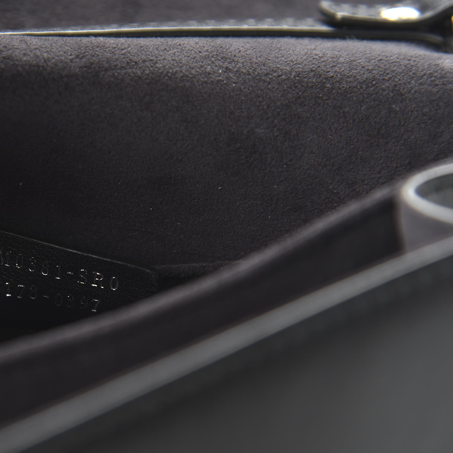 Fendi Vitello Liberty Studded Small Kan I Shoulder Bag Black Multicolor 9 of 10