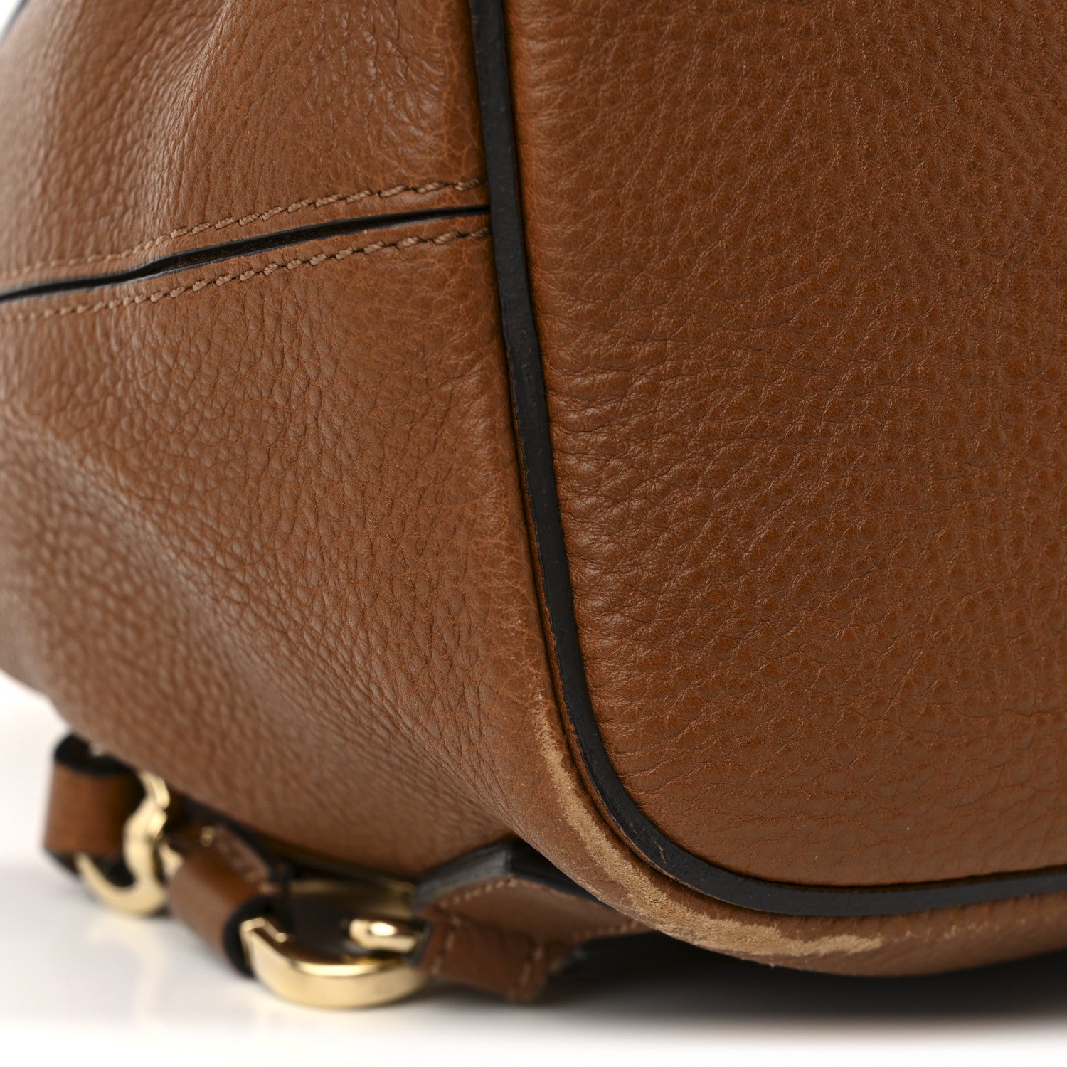 Chloe Suede Calfskin Medium Faye Backpack Tan 12 of 13