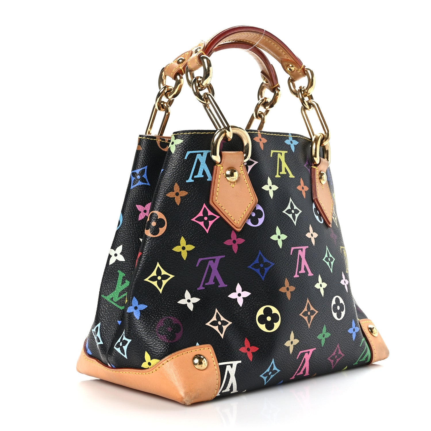 Louis Vuitton Monogram Multicolor Audra Black 3 of 10