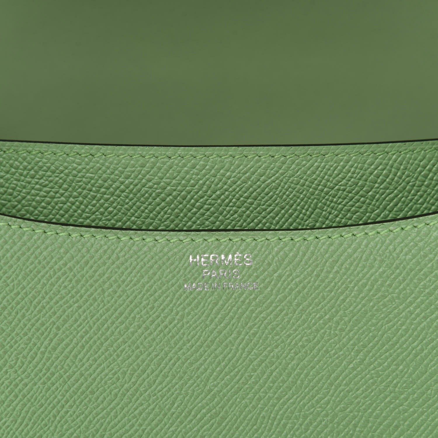 Hermes Epsom Constance 24 Vert Criquet 10 of 12