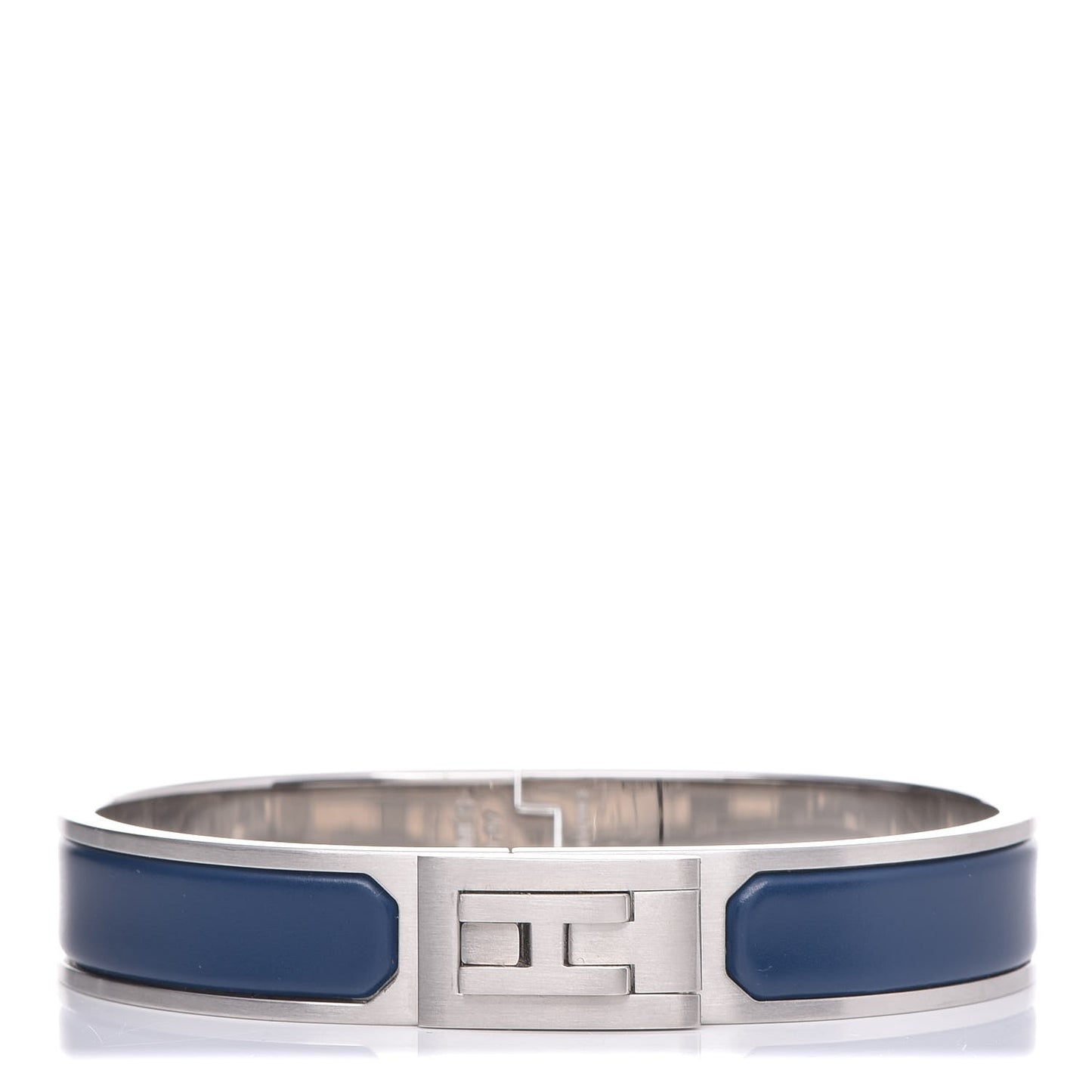 Matte Enamel Jet Bracelet GM Bleu Biarritz