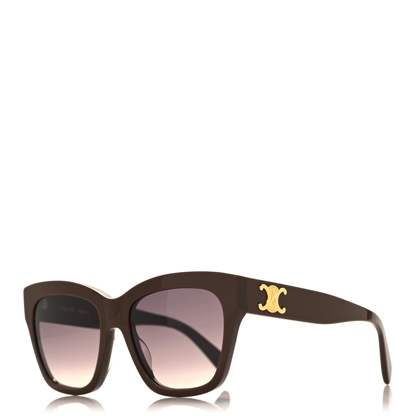 Acetate Triomphe Sunglasses CL 40253I Chocolate