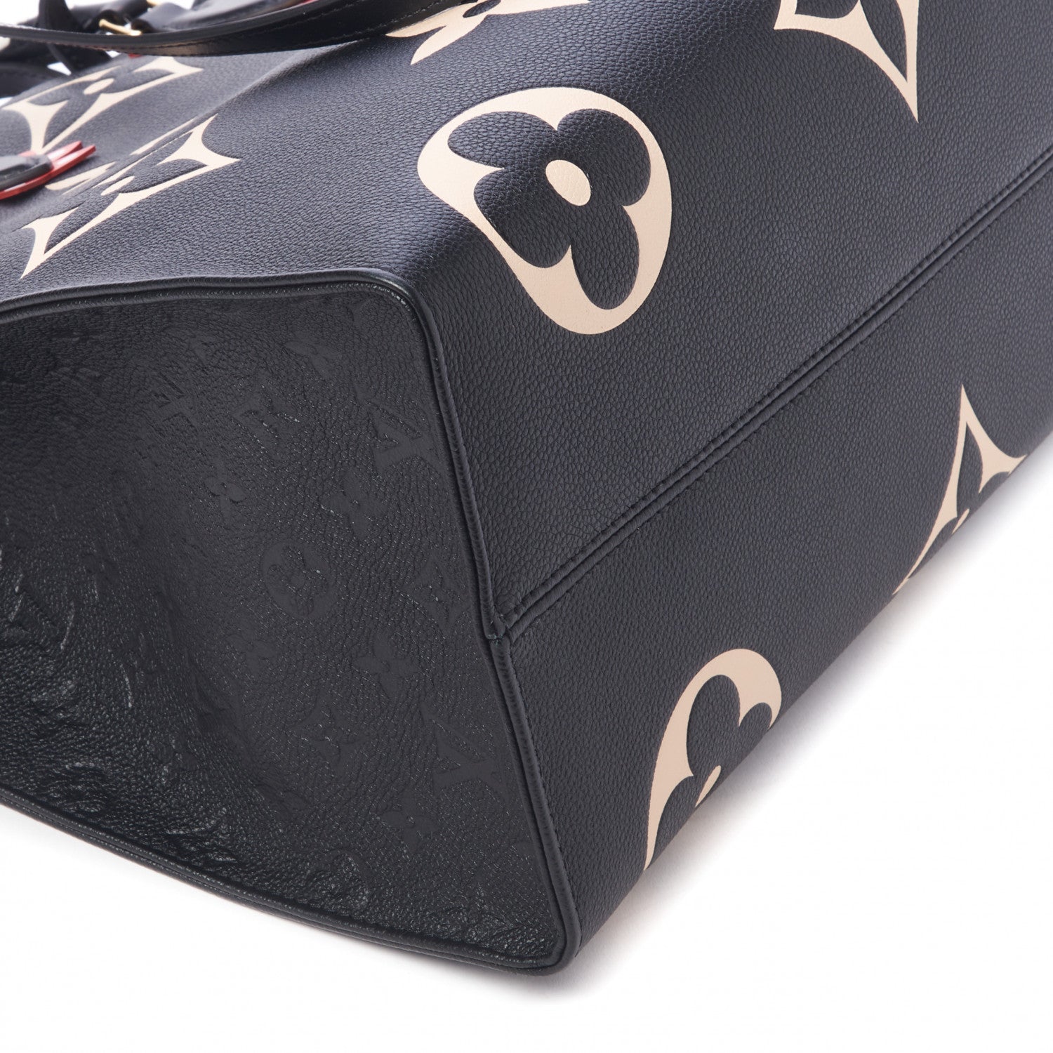 Louis Vuitton Empreinte Monogram Giant Crafty Onthego GM Black Creme 9 of 9