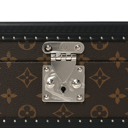 Louis Vuitton Monogram Coffret Watch Case Black 7 of 10