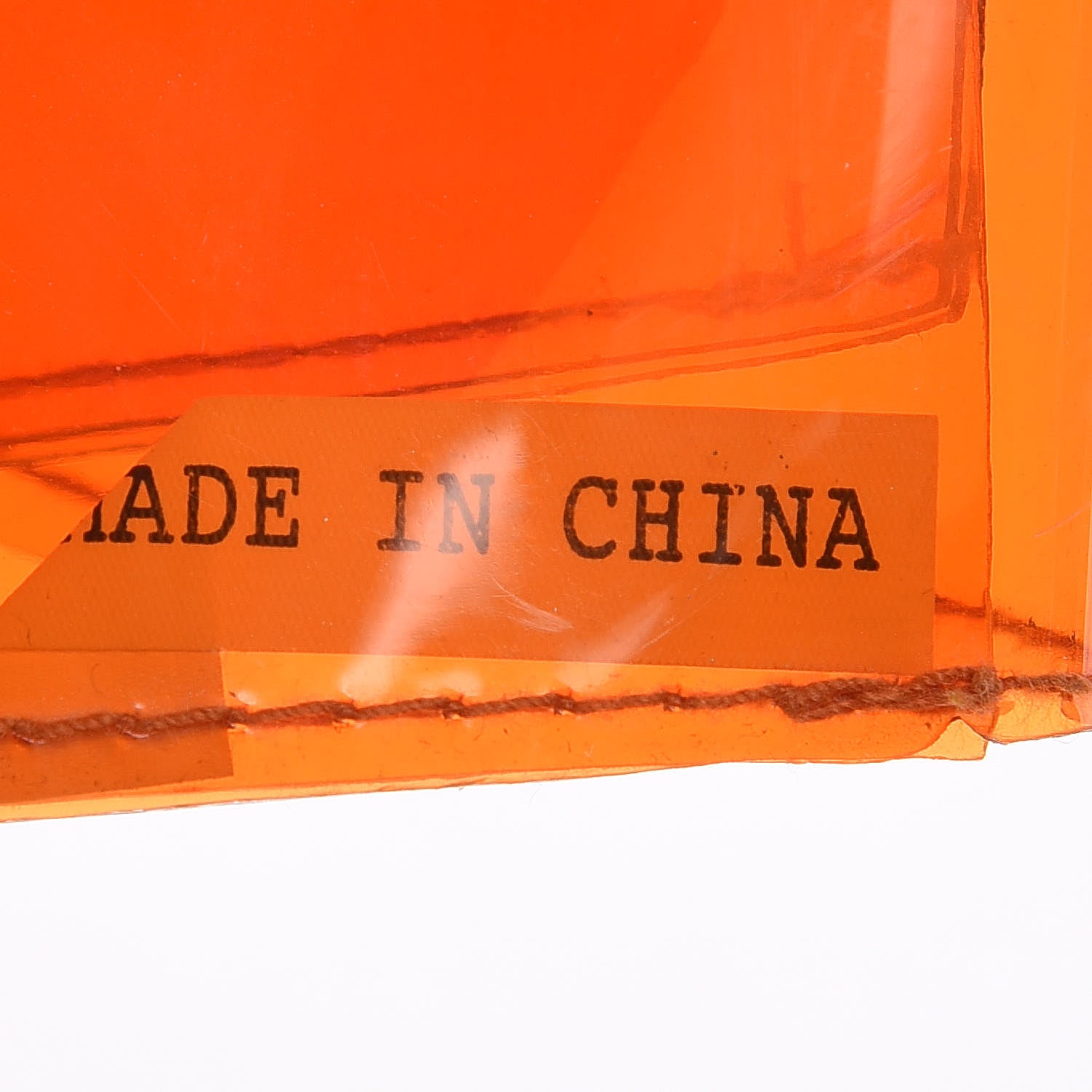 Hermes Vinyl Souvenir De L'Exposition Kelly Orange 6 of 9