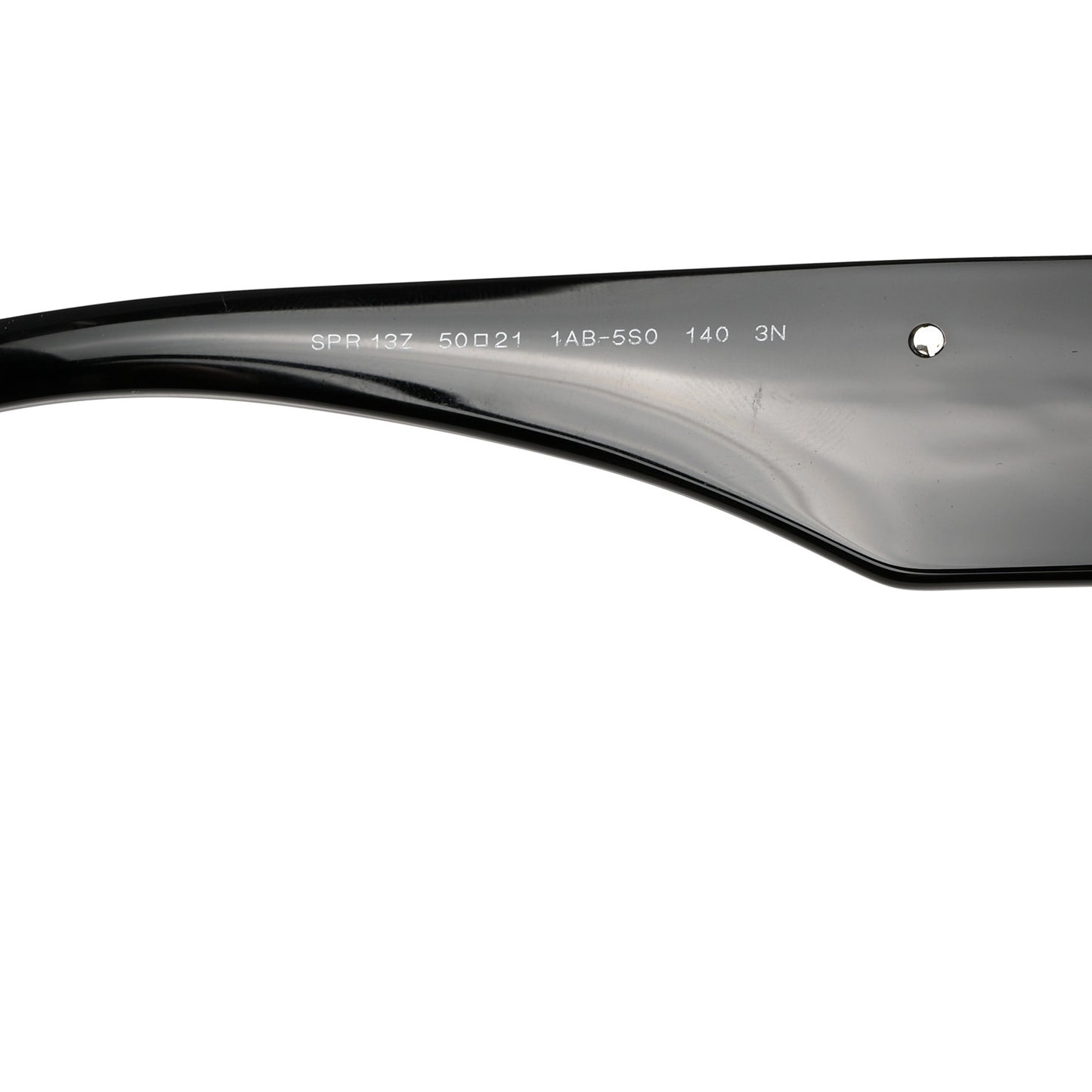 Acetate Symbole Sunglasses SPR 13Z Black