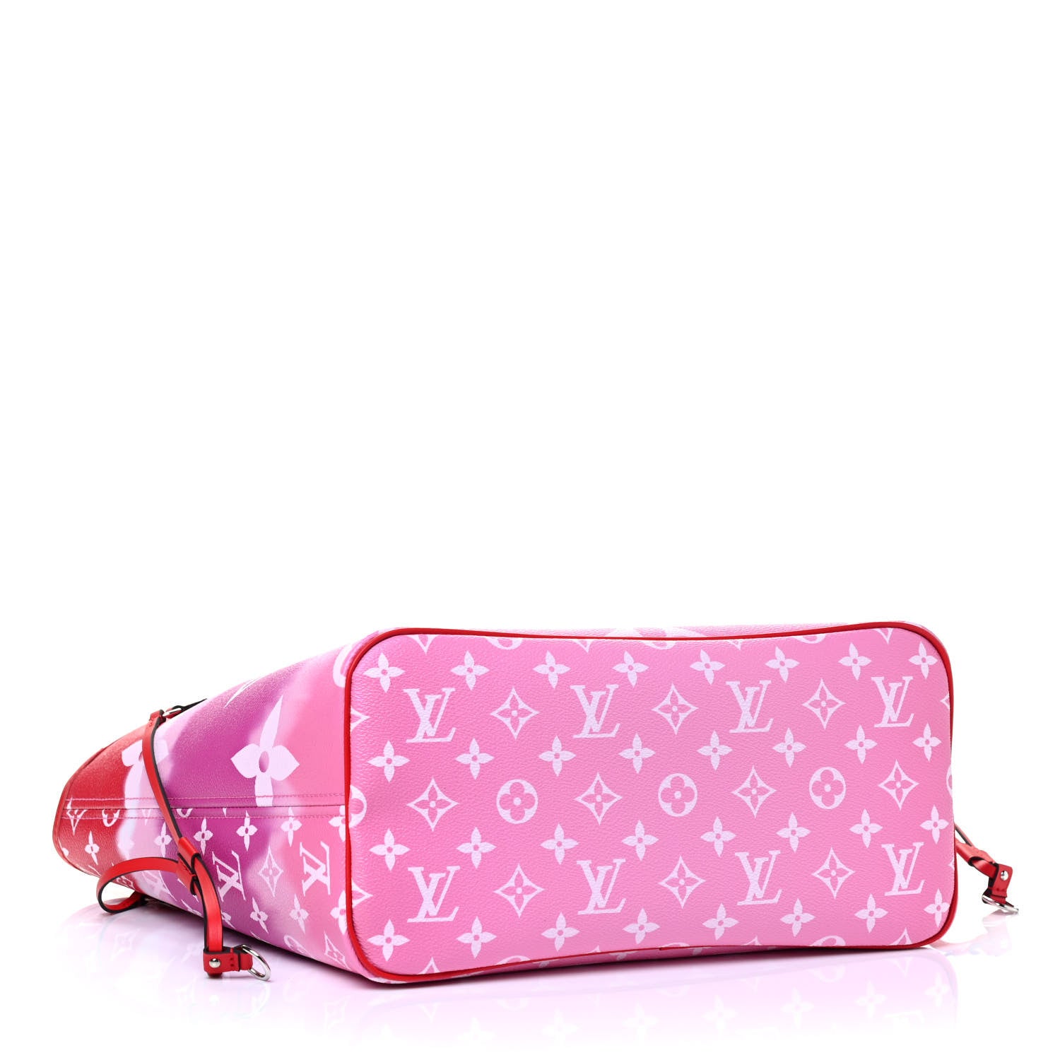 Louis Vuitton Monogram Escale Neverfull MM Rouge 3 of 4