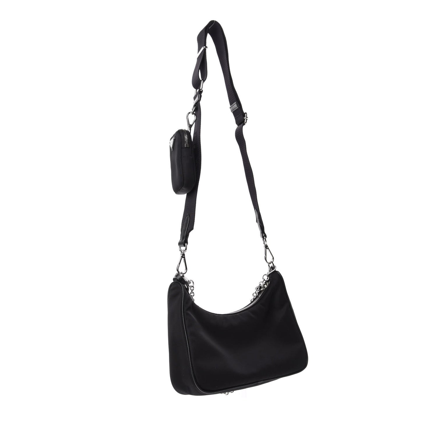Nylon Re-Edition 2005 Shoulder Bag Black