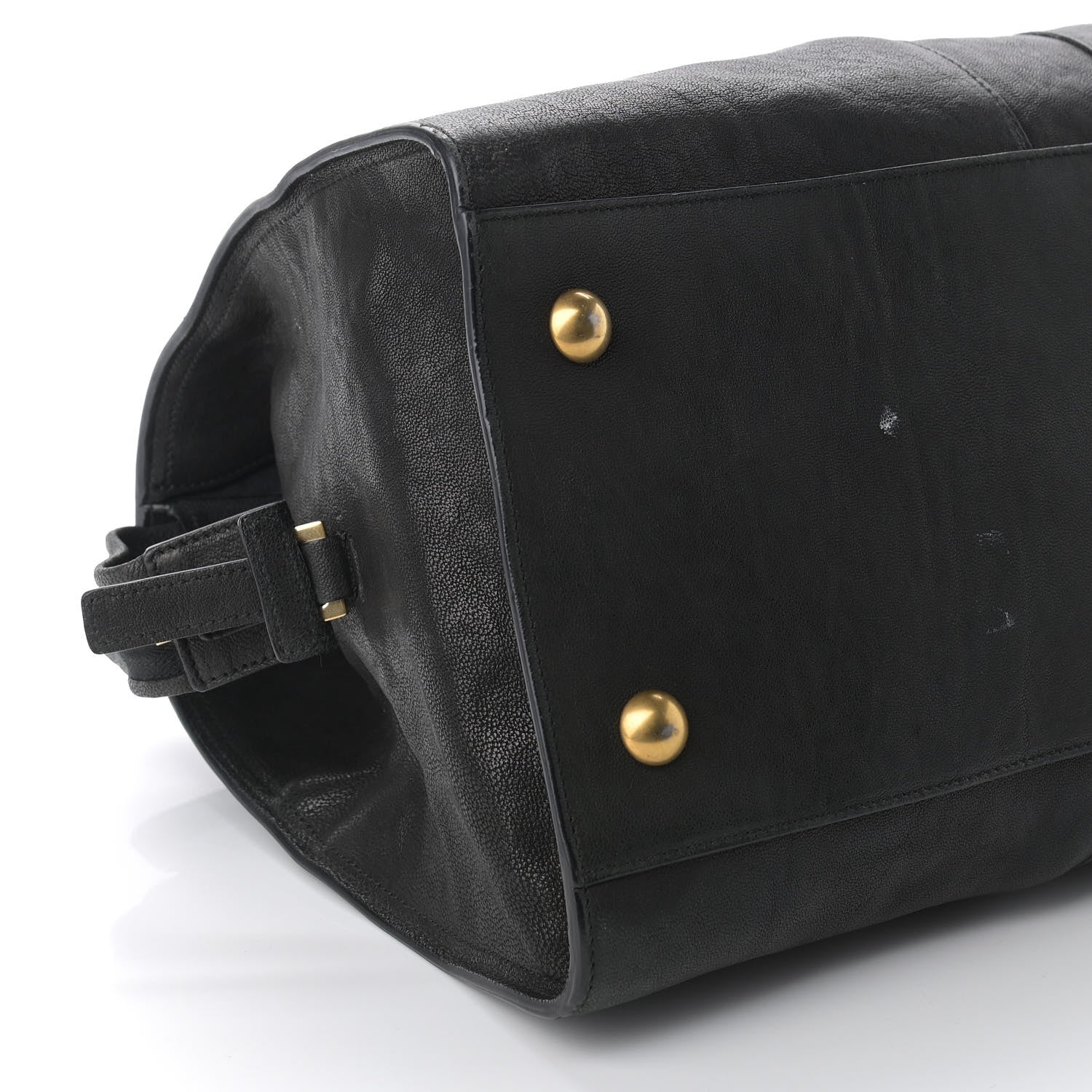 Saint Laurent Sheepskin Medium Cabas ChYc Black 8 of 13