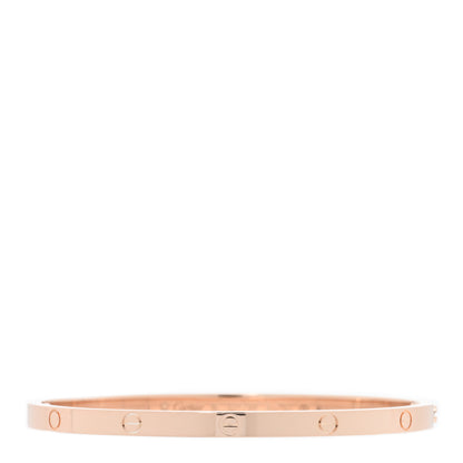 Cartier 18K Pink Gold Small LOVE Bracelet 16 1 of 5