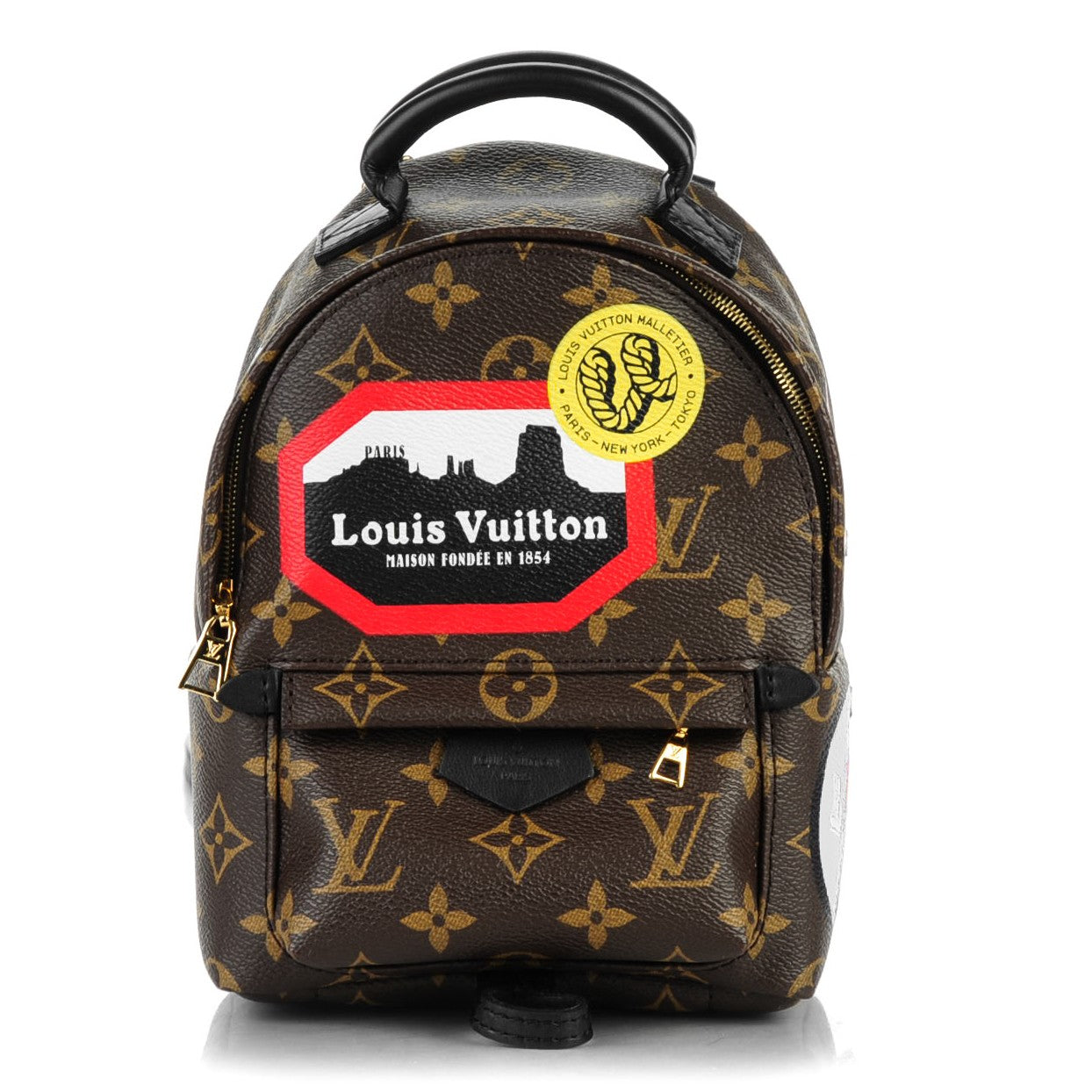 Monogram World Tour Palm Springs Backpack Mini