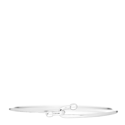 Tiffany Sterling Silver Hook Bangle Bracelet 1 of 4
